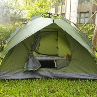 Shengyuan Water Resistant Automatic Pop Up 3 - 4 Person Sunscreen Camping Tent - intl