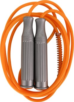 2561 SPORTLAND 303 เชือกไนล่อน สำหรับผู้ใหญ่ Jump Rope WithSpring SPL NCL7mm. L305cm. PTM - Orange