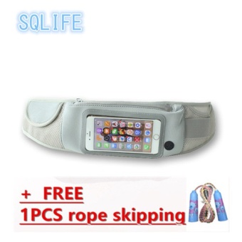 SQLIFE 5.5 inches Multifunctional Outdoor Sports Bag Mobile phone pocket Cell Phone Bag Key Holder - intl
