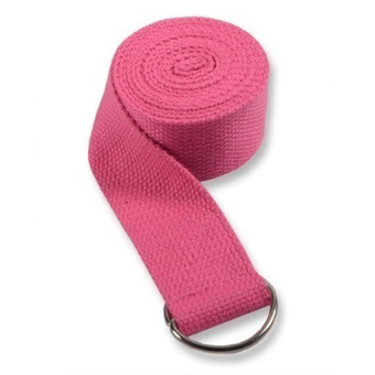 2561 เข็มขัดโยคะ (Strap) - ชมพู