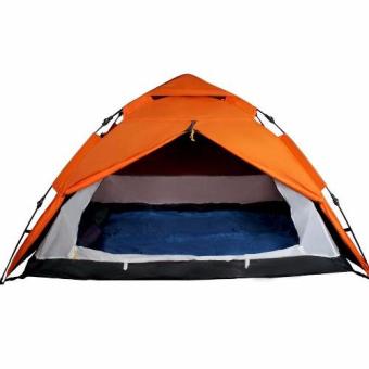 SUPER SPORT เต็นท์ โดม2คน Tent Dome2Ps1D2W210TPU210x215x115cm.EasyII พร้อมถุงนอน ตะเกียง ไฟฉาย