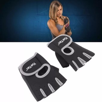 2561 YUEYAN ถุงมือฟิตเนส ถุงมือออกกำลังกาย Fitness Glove Weight Lifting Gloves Gray ( Int:S)
