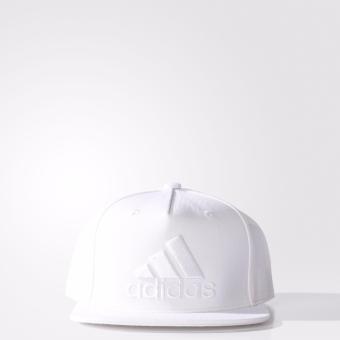 Adidas หมวก อดิดาส women Cap Flat Logo S97608 WH (750) Adidas หมวก อดิดาส women Cap Flat Logo S97608 WH (750)