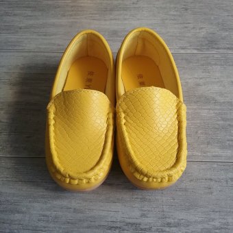 #ลด ล้าง สต๊อก Alice Shoe รองเท้าเด็ก Loafer แฟชั่นเด็กผู้ชาย&เด็กผู้หญิง รุ่น LF001-Y
(สีเหลือง) ถูกสุดสุด