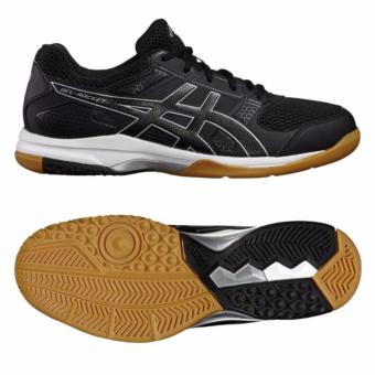 2561 ASICS Indoor Court Men s รองเท้าแบตมินตัน,วอลเล่ย์บอล ผู้ชาย GEL-ROCKET 8 (B706Y-9090)