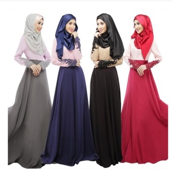 ผ้าลินินผ้าลินินจาก Baju Raya ชาวมุสลิมพิมพ์ Maxi Jubah(สีน้ำเงินเข้ม) ผ้าลินินผ้าลินินจาก Baju Raya ชาวมุสลิมพิมพ์ Maxi Jubah(สีน้ำเงินเข้ม)