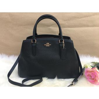 ลดราคา กระเป๋าถือสะพายหนังทรงถังใบใหญ่ COACH F57527 SMALL MARGOT CARRYALLIN CROSSGRAIN LEATHER จัดโปรโมชั่น กระเป๋าถือสะพายหนังทรงถังใบใหญ่ COACH F57527 SMALL MARGOT CARRYALLIN CROSSGRAIN LEATHER
