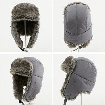 Fashion Men's Brown Aviator Bomber Faux Fur Winter Ski TrooperTrapper Ear Flap Hat Cap - Intl July 2018 - 2 Fashion Men's Brown Aviator Bomber Faux Fur Winter Ski TrooperTrapper Ear Flap Hat Cap - intl - 2
