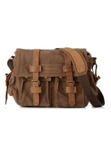 กระเป๋าสะพายไหล่ ผ้าCanvas รุ่น JBB02CO (สีน้ำตาล) กระเป๋าสะพายไหล่ ผ้าCanvas รุ่น JBB02CO (สีน้ำตาล)