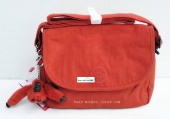 Kipling กระเป๋าสะพาย Cayleen Sunbrnt Orange Kipling กระเป๋าสะพาย Cayleen Sunbrnt Orange