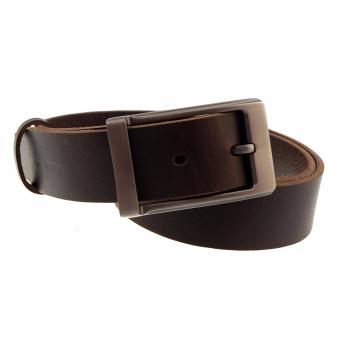 Louis Montini Classic Belt เข็มขัดหนังวัวแท้ เข็มขัดหนังแท้หัวเข็มขัดซิงค์อัลลอย เข็มขัดผู้ชาย รุ่น MGN119 สีน้ำตาลเข้ม Louis Montini Classic Belt เข็มขัดหนังวัวแท้ เข็มขัดหนังแท้หัวเข็มขัดซิงค์อัลลอย เข็มขัดผู้ชาย รุ่น MGN119 สีน้ำตาลเข้ม