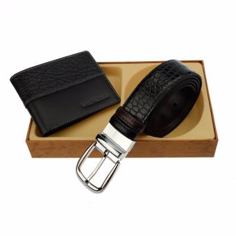 Louis Montini Gift Set Wallet and Beltกิ๊ฟเซ็ทกระเป๋าธนบัตร+เข็มขัด กิ๊ฟเซ็ทกระเป๋า กระเป๋าสตางค์ และเข็มขัดหนังแท้ รุ่น TTM055 MGN201 (LM-GS103) Louis Montini Gift Set Wallet and Beltกิ๊ฟเซ็ทกระเป๋าธนบัตร+เข็มขัด กิ๊ฟเซ็ทกระเป๋า กระเป๋าสตางค์ และเข็มขัดหนังแท้ รุ่น TTM055 MGN201 (LM-GS103)
