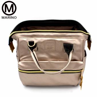 Marino กรเป๋าสะพาย กระเป๋าสะพายสำหรับผู้หญิง หนัง PU No.2033 - Gold July 2018 - 3 Marino กรเป๋าสะพาย กระเป๋าสะพายสำหรับผู้หญิง หนัง PU No.2033 - Gold - 3