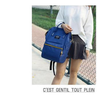 Marverlou กระเป๋า กระเป๋าเป้ กระเป๋าสะพายหลังสีกรม Woman Backpack No.2017 - D.Blue July 2018 - 5 Marverlou กระเป๋า กระเป๋าเป้ กระเป๋าสะพายหลังสีกรม Woman Backpack No.2017 - D.Blue - 5
