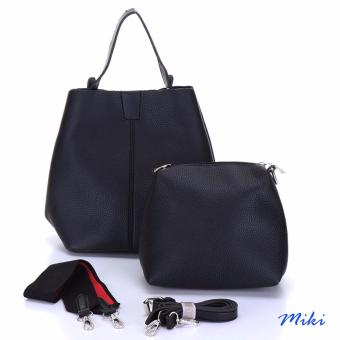 Miki กระเป๋าสะพายข้าง สำหรับ ผู้หญิง No. 0016_1099_Black Miki กระเป๋าสะพายข้าง สำหรับ ผู้หญิง No. 0016_1099_Black