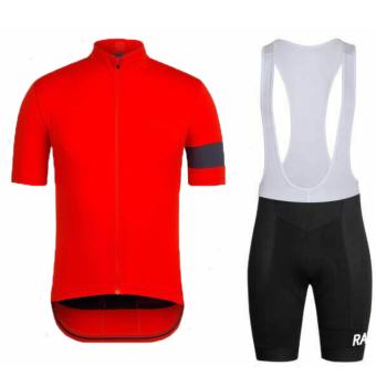ซื้อ/ขาย เสื้อจักรยาน / กางเกงเอี๊ยมปั่นจักรยาน Rapha (สีแดง)