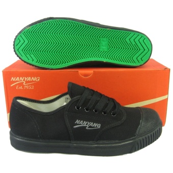 2561 รองเท้ากีฬา รองเท้าผ้าใบเด็ก นันยาง NYJ-10101 สีดำ