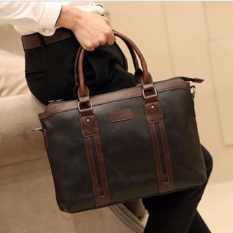 ขอเสนอ กระเป๋าสะพายไหล่ผู้ชายหรือถือ รุ่น NE155 (สีดำ) เสนอราคา กระเป๋าสะพายไหล่ผู้ชายหรือถือ รุ่น NE155 (สีดำ)
