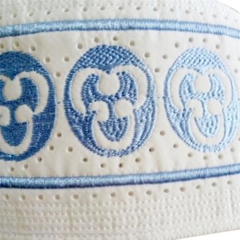 PETREL Traditional Round Flower Patterns Breathable Cotton MuslimMena??s Hat PETREL Traditional Round Flower Patterns Breathable Cotton MuslimMena??s Hat
