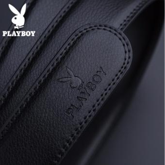 Playboy Genuine Belt Male Leather Automatic Buckle Youth BusinessKorean Pants Middle-aged Cowboy Belt July 2018 - 2 Playboy genuine belt male leather automatic buckle youth businessKorean pants middle-aged cowboy belt - 2