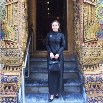 ชุดไทยจิตรดา-ผ้าไหม งานพรีเมี่ยม สุดหรู ชุดดำ ชุดงานพระราชพิธีชุดไทยจิตลดา-สีดำ ชุดไทยจิตรดา-ผ้าไหม งานพรีเมี่ยม สุดหรู ชุดดำ ชุดงานพระราชพิธีชุดไทยจิตลดา-สีดำ