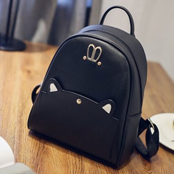 กระเป๋าสะพายหลัง กระเป๋าแฟชั่น ผู้หญิง กระเป๋าเป้เกาหลี รุ่นRP-103 (สีดำ) กระเป๋าสะพายหลัง กระเป๋าแฟชั่น ผู้หญิง กระเป๋าเป้เกาหลี รุ่นRP-103 (สีดำ)