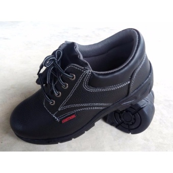 Safety Shoes รองเท้าเซฟตี้ หนังแท้ พื้นยางกันลื่น หัวเหล็ก พื้นเสริมแผ่นเหล็ก June 2018 - 4 Safety shoes รองเท้าเซฟตี้ หนังแท้ พื้นยางกันลื่น หัวเหล็ก พื้นเสริมแผ่นเหล็ก - 4