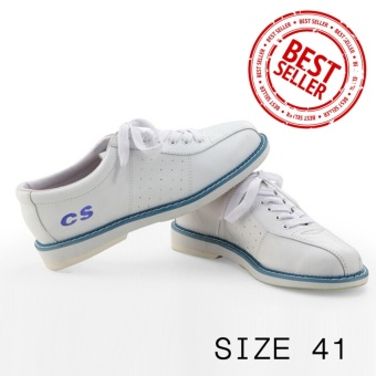 ราคา รองเท้า โบว์ลิ่ง รองเท้ากีฬา รองเท้าหุ้มข้อ รองเท้าออกกำลังกาย สีขาว size 41
