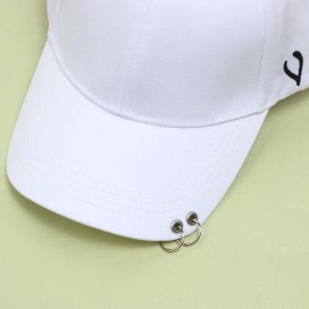 แหวนแฟชั่นฮิปฮอปสวมหมวกเบสบอล Strapback Snapback ฝาโค้ง แหวนแฟชั่นฮิปฮอปสวมหมวกเบสบอล Strapback Snapback ฝาโค้ง