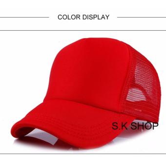 Summer Classic Cap สีแดงทั้งใบ Summer Classic Cap สีแดงทั้งใบ