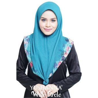 TUDUNG BAWAL DIAMOND NAJLA BIDANG 50 WHITE CIRCLE - intl TUDUNG BAWAL DIAMOND NAJLA BIDANG 50 WHITE CIRCLE - intl