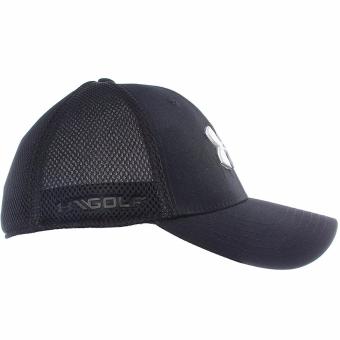 Under Armour หมวกกอล์ฟ Under Armour Men's Mesh Stretch 2.0 Golf Hat 1273280-001 (Black) June 2018 - 2 Under Armour หมวกกอล์ฟ Under Armour Men's Mesh Stretch 2.0 Golf Hat 1273280-001 (Black) - 2