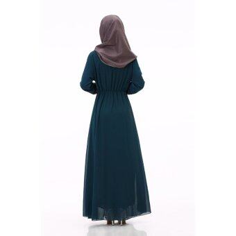 ZUNCLE Muslim Women dress stitching(Dark Blue) ZUNCLE Muslim Women dress stitching(Dark Blue)