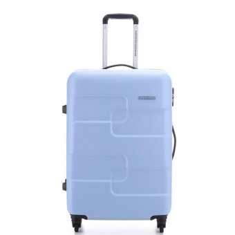American Tourister กระเป๋าเดินทางรุ่น PUZZLE CUBE   SPINNER 68/25 (25นิ้ว) สี MATTE ICE BLUE(จัดส่งเร็ว)