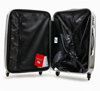American Tourister กระเป๋าเดินทาง รุ่น STREAM-ALFA  ขนาด 28 นิ้ว - สีดำเมทัลลิค