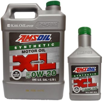 ขอเสนอ AMSOIL SAE 0W-20 XL Extended Life Synthetic Motor Oilน้ำมันเครื่องสังเคราะห์ สำหรับเครื่องยนต์เบนซิน (3.78 L+0.946 L) รีวิว AMSOIL SAE 0W-20 XL Extended Life Synthetic Motor Oilน้ำมันเครื่องสังเคราะห์ สำหรับเครื่องยนต์เบนซิน (3.78 L+0.946 L)