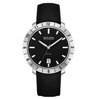 เสนอราคา BULOVA Accutron-ll MoonView Quartz Men's Watch รุ่น 96B205 -Silver/Black สายหนัง Black ขายด่วน BULOVA Accutron-ll MoonView Quartz Men's Watch รุ่น 96B205 -Silver/Black สายหนัง Black