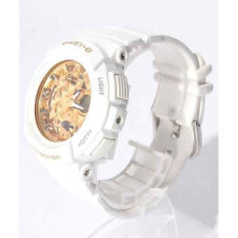 Casio BABY-Gนาฬิกาข้อมือผู้หญิง สีขาว สายเรซิ่น รุ่นBGA-195M-7A ประกันCMG1ปี July 2018 - 5 Casio BABY-Gนาฬิกาข้อมือผู้หญิง สีขาว สายเรซิ่น รุ่นBGA-195M-7A ประกันCMG1ปี - 5
