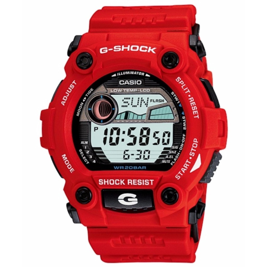 Casio G-shock นาฬิกาข้อมือ สีแดง สายเรซิน รุ่น G-7900A-4DR