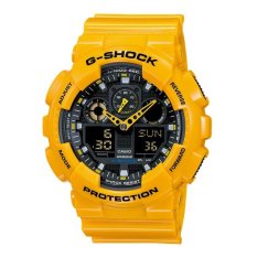 Casio G-Shock นาฬิกาข้อมือ Rubber รุ่น Ga-100A-9Adr (BumblebeeLimited Edition) (Yellow)