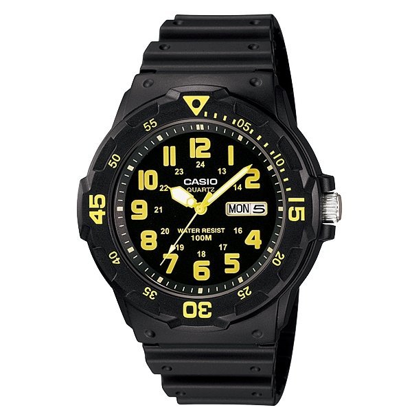 Casio นาฬิกาข้อมือ - รุ่น MRW-200H-9BVDF Yellow