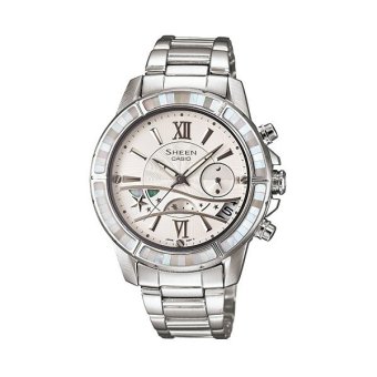 Casio Sheen นาฬิกาข้อมือ รุ่น SHE-5514D-7ADR-White Casio Sheen นาฬิกาข้อมือ รุ่น SHE-5514D-7ADR-White