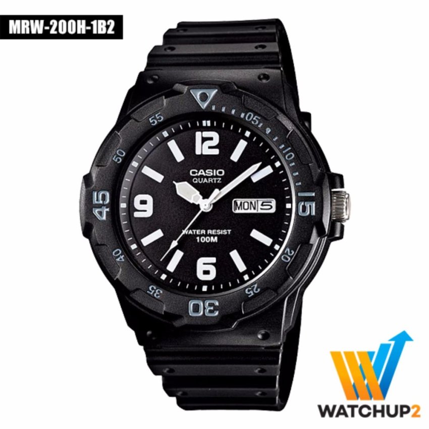 Casio Standard นาฬิกา รุ่น MRW-200H-1B2 - สีดำ Casio Standard นาฬิกา รุ่น MRW-200H-1B2 - สีดำ