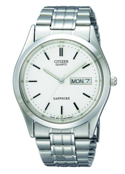 ประเทศไทย Citizen Quartz นาฬิกา รุ่น BF0500-56A ( สีเงิน )