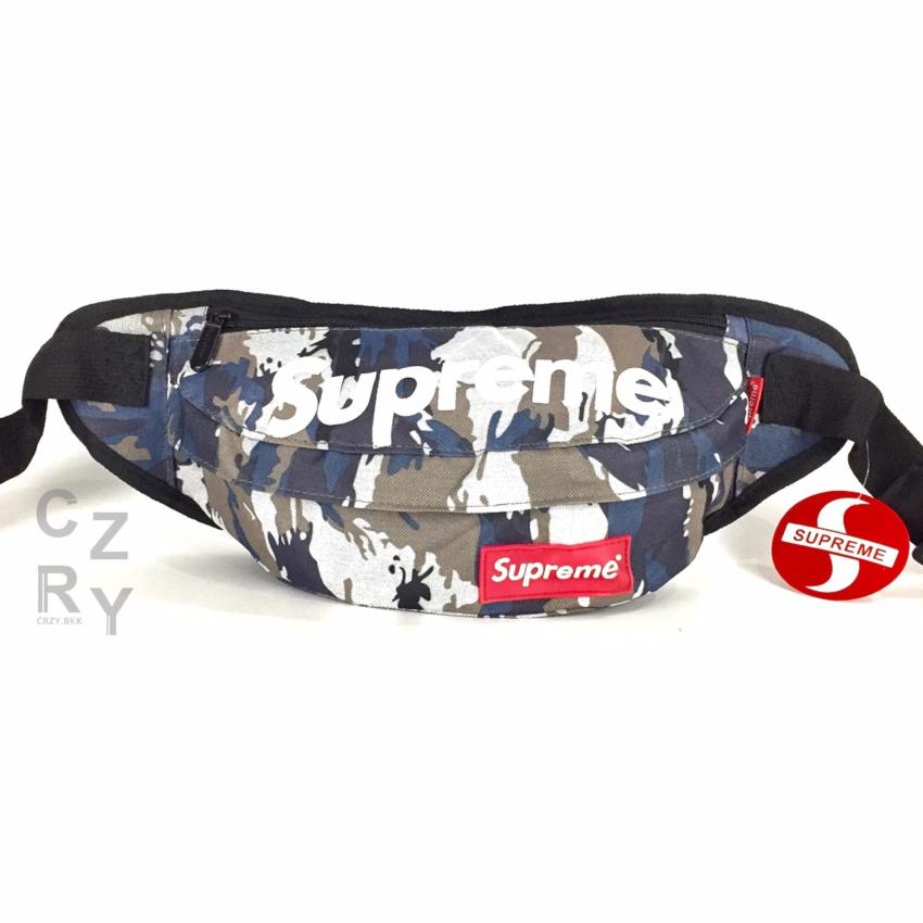 ดูภาพ CRZY.BKK กระเป๋าคาดอก คาดเอว สุดฮิต Supreme UNISEX สะพายได้ 4 แบบ รุ่น A018 สี CAMO/BLACK (มีหลายสีให้เลือก) เพิ่มเติม CRZY.BKK กระเป๋าคาดอก คาดเอว สุดฮิต Supreme UNISEX สะพายได้ 4 แบบ รุ่น A018 สี CAMO/BLACK (มีหลายสีให้เลือก)