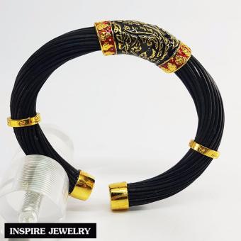 รีวิว Inspire Jewelry กำไลหางช้าง สีดำ ตัวเรือน ชุบทอง24K ลงยาคุณภาพสวยหรู เป็นเครื่องประดับมงคล ประกาศขาย Inspire Jewelry กำไลหางช้าง สีดำ ตัวเรือน ชุบทอง24K ลงยาคุณภาพสวยหรู เป็นเครื่องประดับมงคล