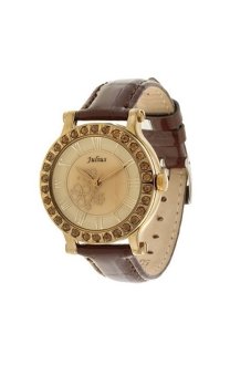 ซื้อ/ขาย Julius นาฬิกาข้อมือผู้หญิง สายหนัง รุ่น JA-486 - สีน้ำตาล