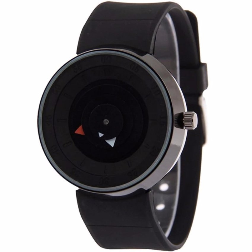 MEGA Unique Design Waterproof Creative Fashion Quartz Watches หน้าปัดกลมเรียบ สายซิลิโค กันน้ำ รุ่น MG0021 (Black) MEGA Unique Design Waterproof Creative Fashion Quartz Watches หน้าปัดกลมเรียบ สายซิลิโค กันน้ำ รุ่น MG0021 (Black)