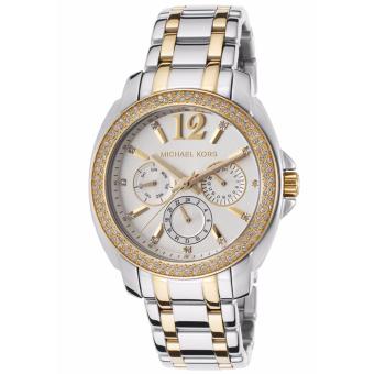 ซื้อ/ขาย Michael Kors นาฬิกาผู้หญิง Michael Kors Cameron Silver Gols Tone รุ่น MK5693 (สีเงิน)
