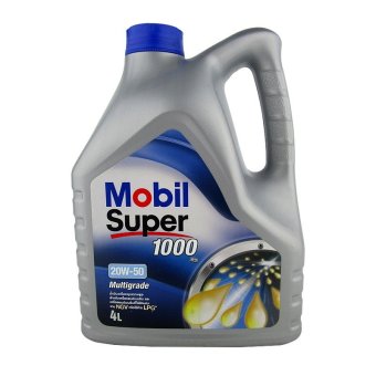 จัดโปรโมชั่น MOBIL น้ำมันเครื่อง SUPER 1000 X2 MULTIGRADE เบนซิน NGV LPG 20W-504 ลิตร จัดโปรโมชั่น MOBIL น้ำมันเครื่อง SUPER 1000 X2 MULTIGRADE เบนซิน NGV LPG 20W-504 ลิตร